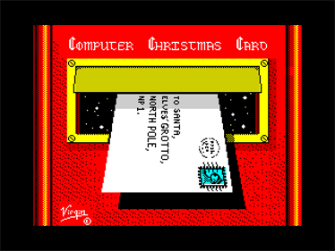 Computer Christmas Card - Screenshot - Game Title Image