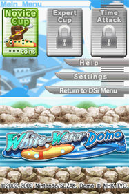 White-Water Domo - Screenshot - Game Title Image