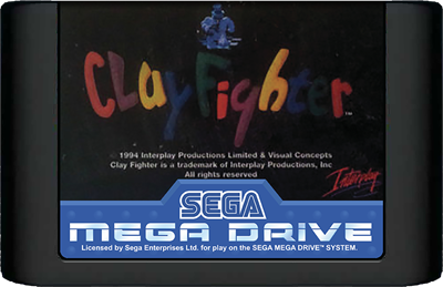 ClayFighter - Cart - Front Image