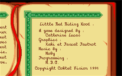 Once Upon A Time: Little Red Riding Hood - Screenshot - Game Title Image