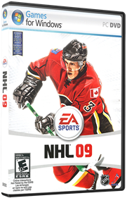 NHL 09 - Box - 3D Image