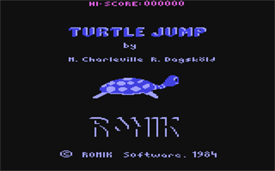 Turtle Jump - Screenshot - Game Title Image