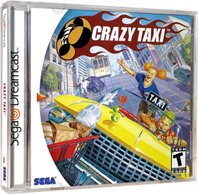 Crazy Taxi - Box - 3D Image