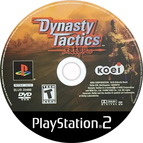 Dynasty Tactics - Disc Image