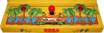 Congo Bongo - Arcade - Control Panel Image