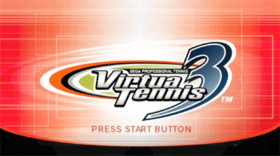 Virtua Tennis 3 - Screenshot - Game Title Image