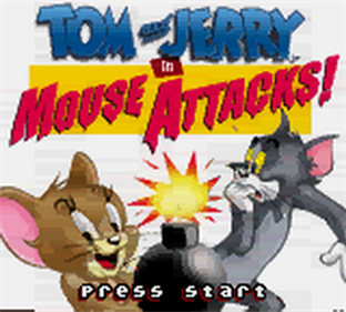 Tom and Jerry in Mouse Attacks - Screenshot - Game Title Image