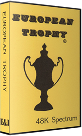 European Trophy - Box - 3D Image