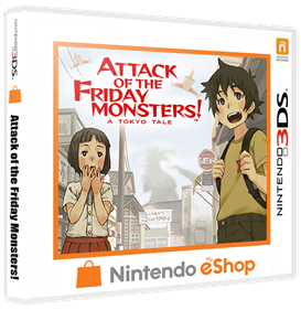 Attack of the Friday Monsters! A Tokyo Tale - Box - 3D Image