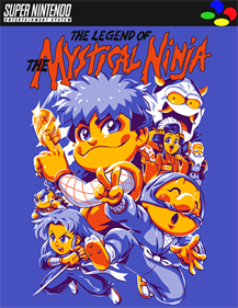 The Legend of the Mystical Ninja - Fanart - Box - Front Image