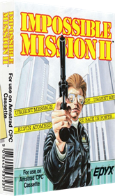 Impossible Mission II  - Box - 3D Image
