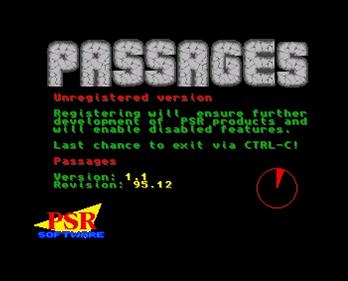 Passages - Screenshot - Game Title Image