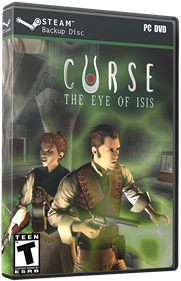 Curse: The Eye of Isis - Box - 3D Image