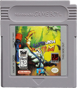 Earthworm Jim - Cart - Front Image