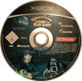 Wallace & Gromit: The Curse of the Were-Rabbit - Disc Image