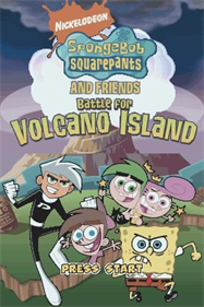 Nicktoons Battle for Volcano Island - Screenshot - Game Title Image