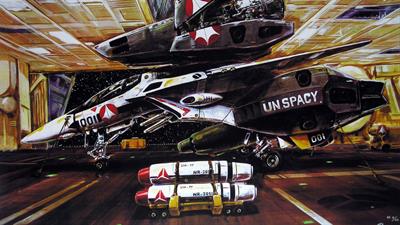 Super Spacefortress Macross - Fanart - Background Image