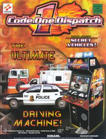 Code One Dispatch - Advertisement Flyer - Front Image