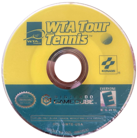 WTA Tour Tennis - Disc Image