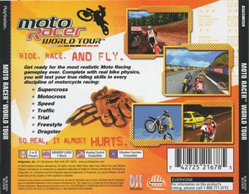 Moto Racer World Tour - Box - Back Image