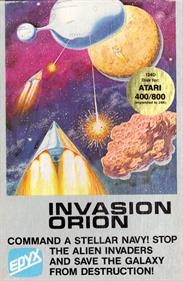Invasion Orion - Box - Front Image