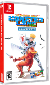 SEGA AGES Wonder Boy: Monster Land - Box - 3D Image