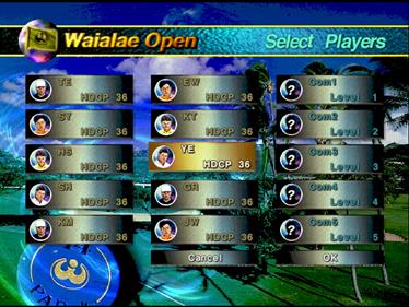 Waialae Country Club: True Golf Classics - Screenshot - Game Select Image