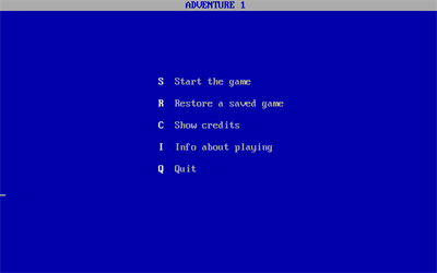 Mysterious Adventure No. 1: The Golden Baton - Screenshot - Game Title Image