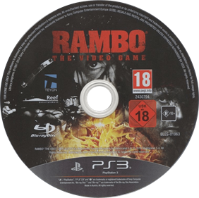 Rambo: The Video Game - Disc Image