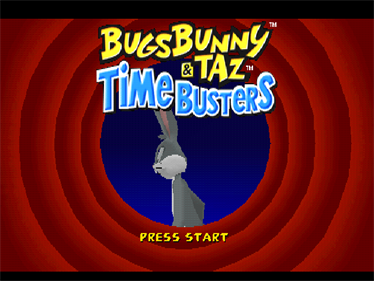 Bugs Bunny & Taz: Time Busters - Screenshot - Game Title Image