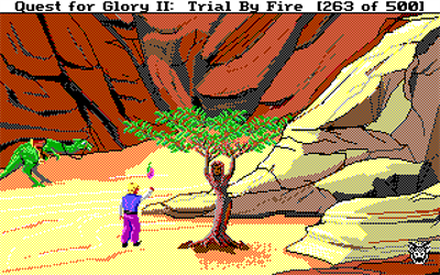 Quest for Glory II: Trial by Fire - Screenshot - Gameplay Image