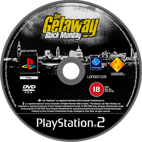 The Getaway: Black Monday - Disc Image