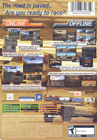 Sega GT Online - Box - Back Image