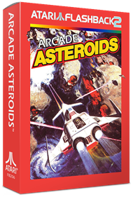 Arcade Asteroids - Box - 3D Image