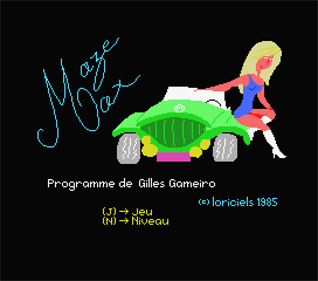 Maze Max - Screenshot - Game Title Image