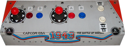 1943: The Battle of Midway - Arcade - Control Panel Image