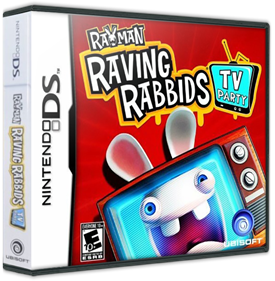 Rayman: Raving Rabbids: TV Party - Box - 3D Image