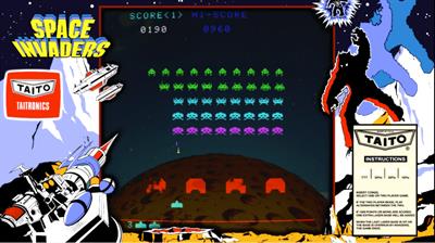 Space Invaders for NESiCAxLive - Screenshot - Gameplay Image