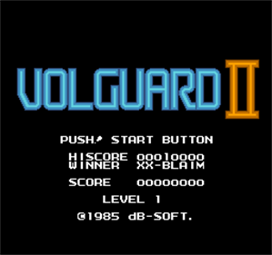 Volguard II - Screenshot - Game Title Image