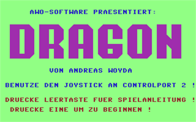 Drachen - Screenshot - Game Title Image