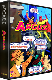 Argus (Gottlieb) - Box - 3D Image