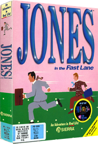 Jones in the Fast Lane: Enhanced CD-ROM - Box - 3D Image