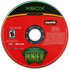 World Championship Poker - Disc Image