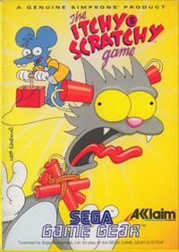 The Itchy & Scratchy Game - Box - Front Image