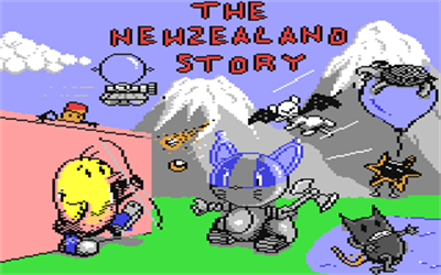 The NewZealand Story - Screenshot - Game Title Image