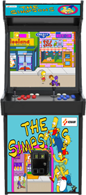 The Simpsons  - Arcade - Cabinet Image