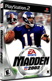 Madden NFL 2002 - Box - 3D Image