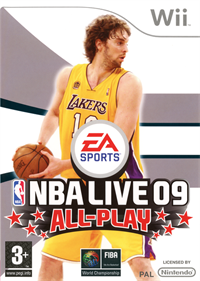 NBA Live 09: All-Play - Box - Front Image