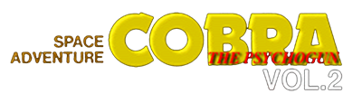 Space Adventure Cobra: The Psychogun Vol. 2 - Clear Logo Image