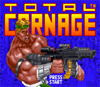 Total Carnage - Screenshot - Game Title Image